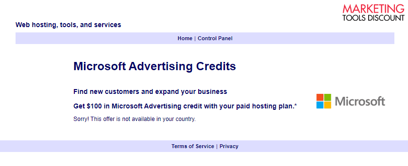 Bing Ads Partner Offers