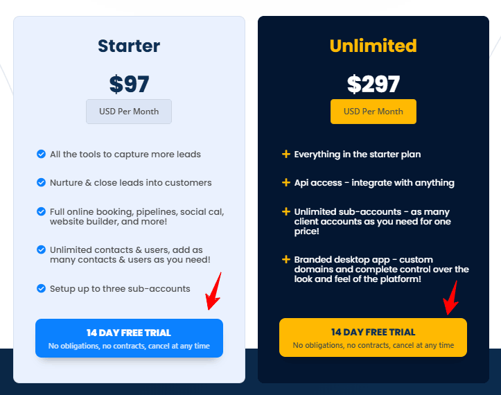Latest HighLevel Coupon Code, Save 65% Instantly or Start 30 Days Trial 1 GoHighLevel Pricing Plans