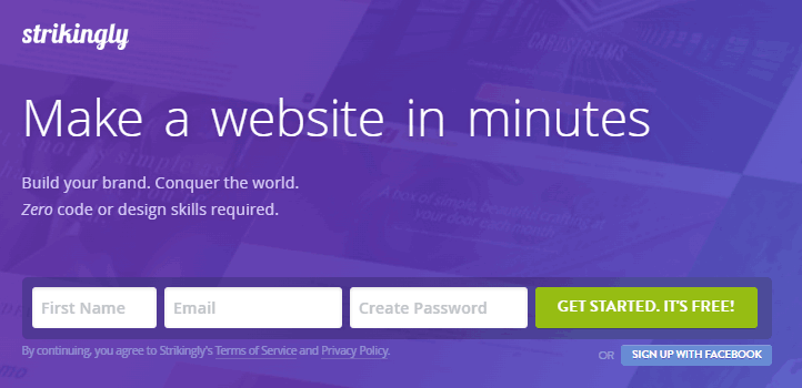 Strikingly Discoutn Code 2025, Save upto $528 Instantly on Plans 2 Start building website on Strikingly