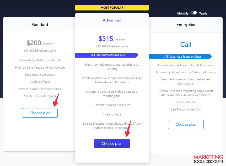 Adbeat Pricing Plans